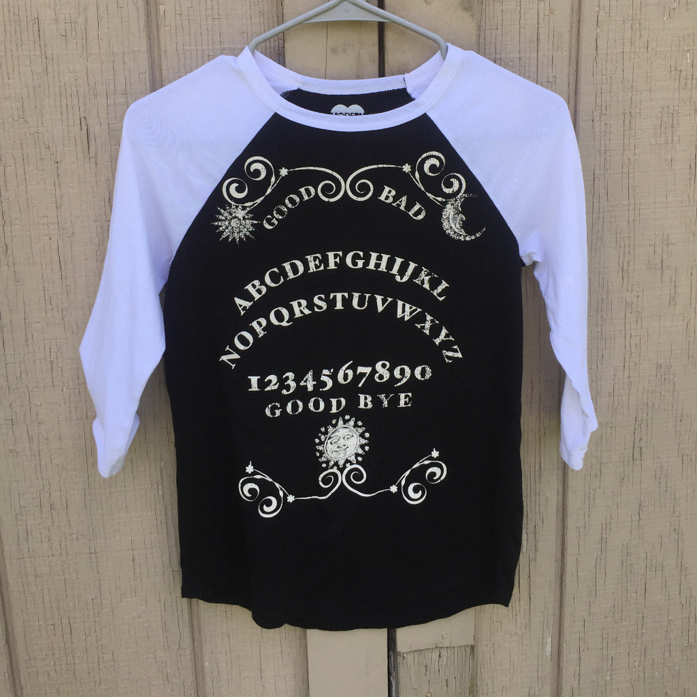 Ouija Board Baseball Shirt